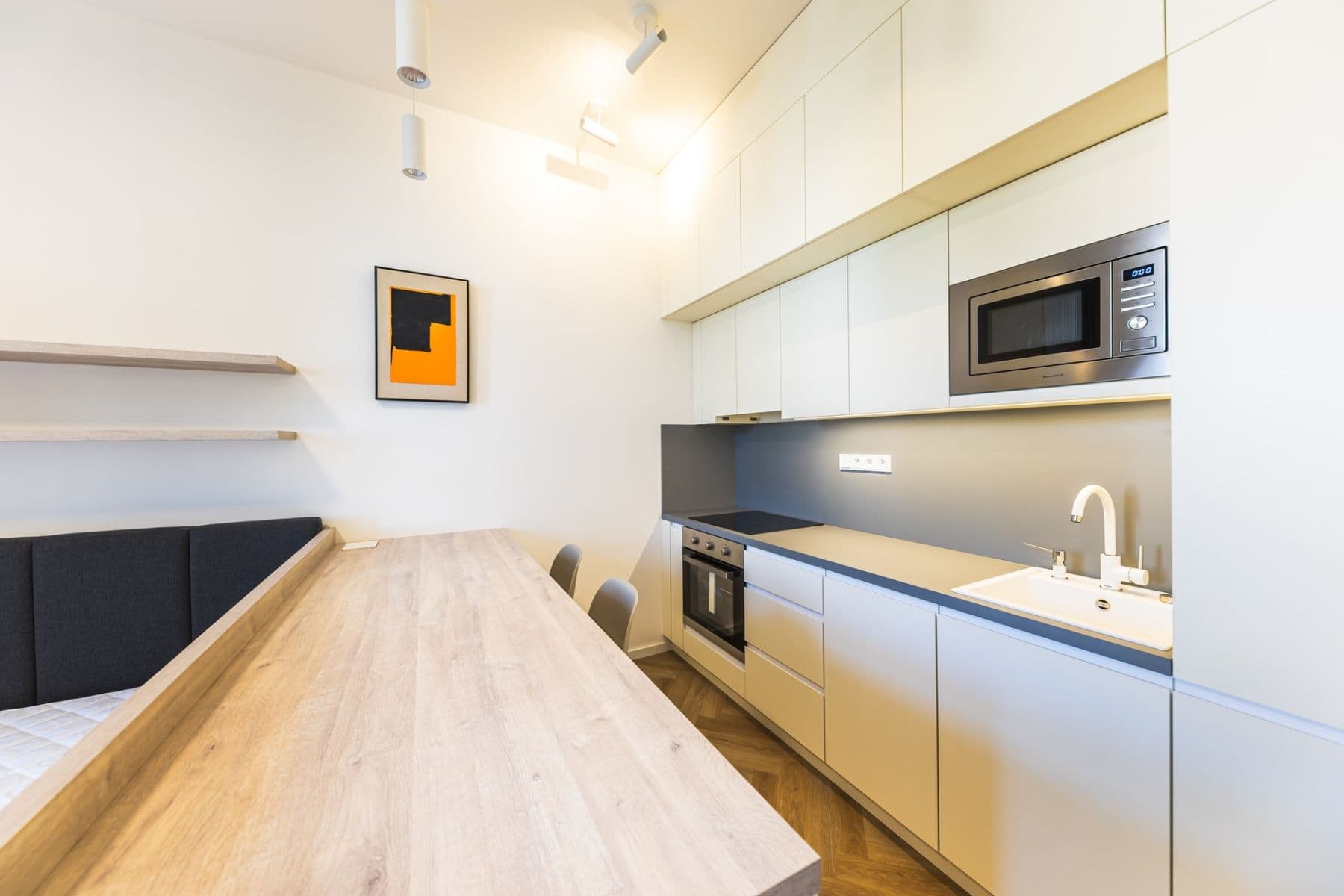 Pronájem bytu 1+kk 29 m², Sázavská, Praha, Praha Pronájem bytu 1+kk 29 m², Sázavská, Praha, Praha