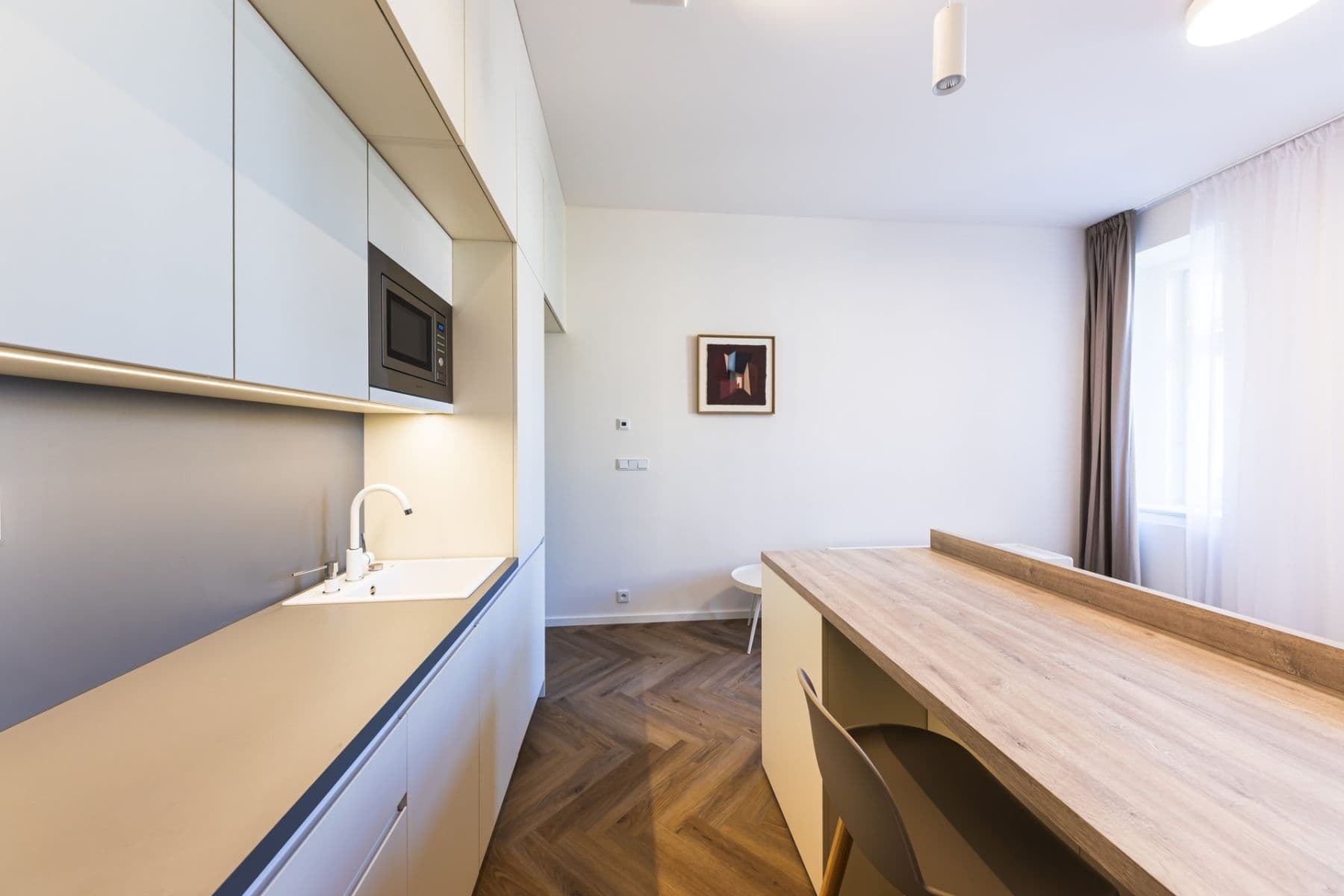 Pronájem bytu 1+kk 29 m², Sázavská, Praha, Praha Pronájem bytu 1+kk 29 m², Sázavská, Praha, Praha