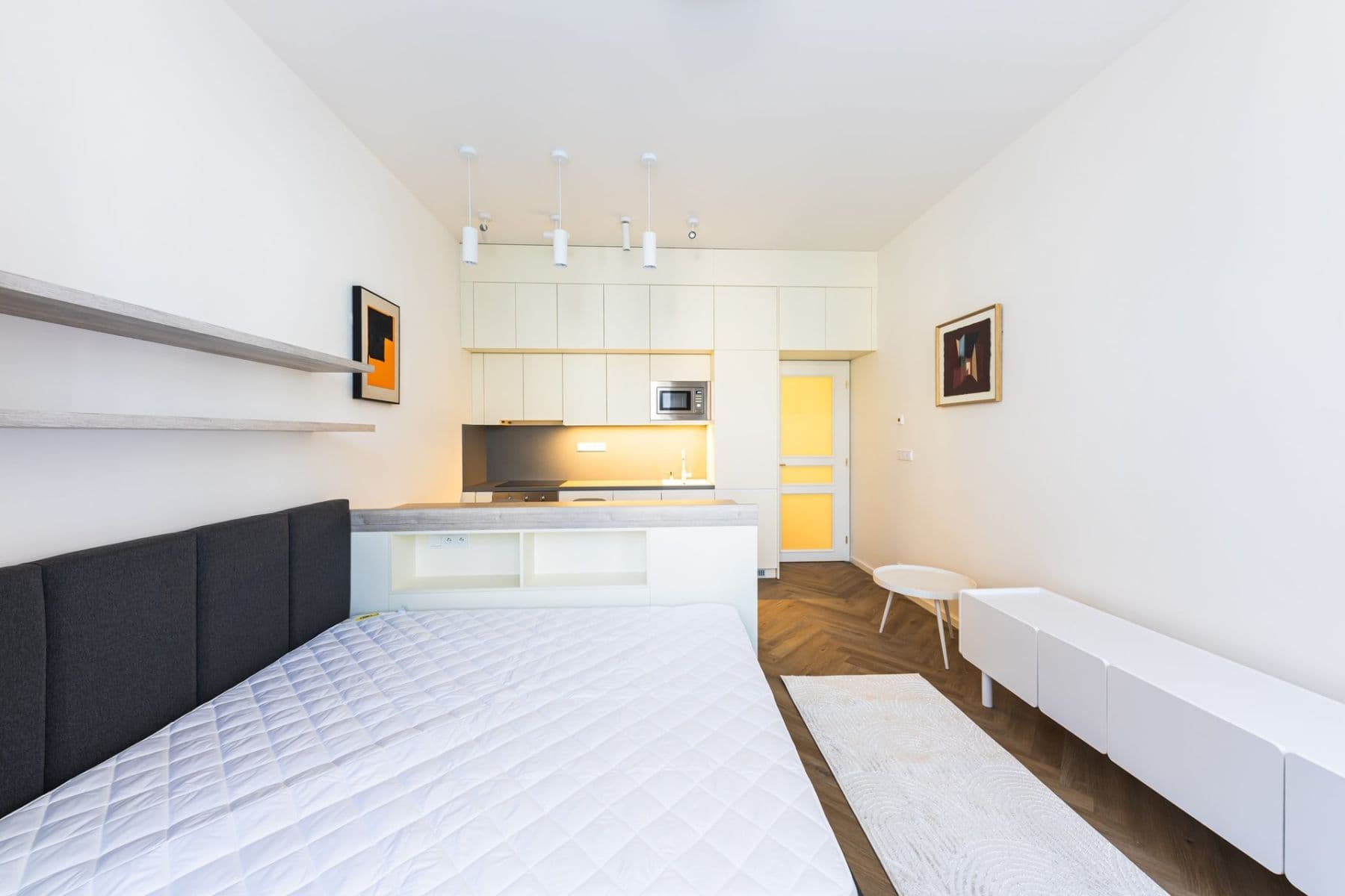 Pronájem bytu 1+kk 29 m², Sázavská, Praha, Praha Pronájem bytu 1+kk 29 m², Sázavská, Praha, Praha
