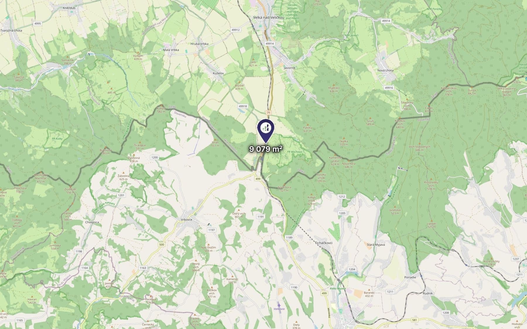Prodej pozemku 9.079 m², Javorník, Jihomoravský kraj Prodej pozemku 9.079 m², Javorník, Jihomoravský kraj