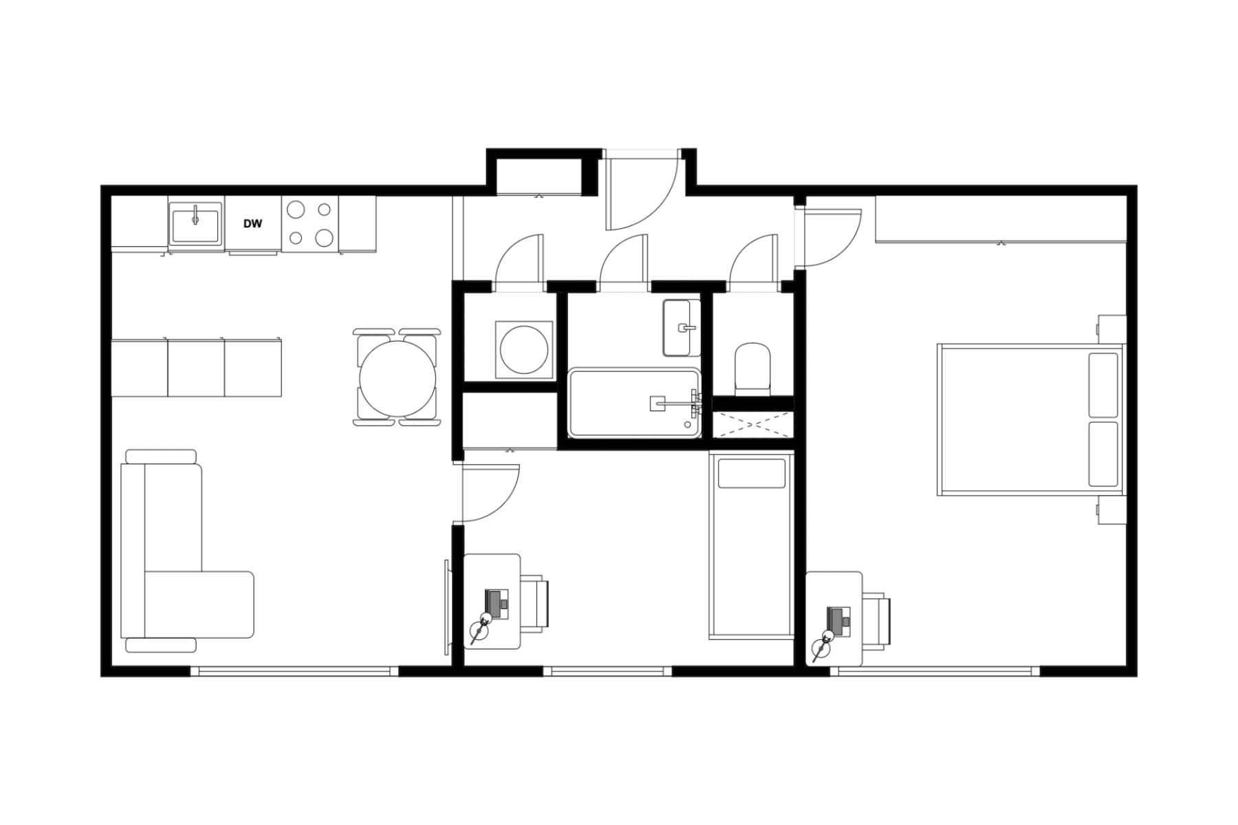 Prodej bytu 3+kk 55 m², Struhařovská, Praha, Praha Prodej bytu 3+kk 55 m², Struhařovská, Praha, Praha