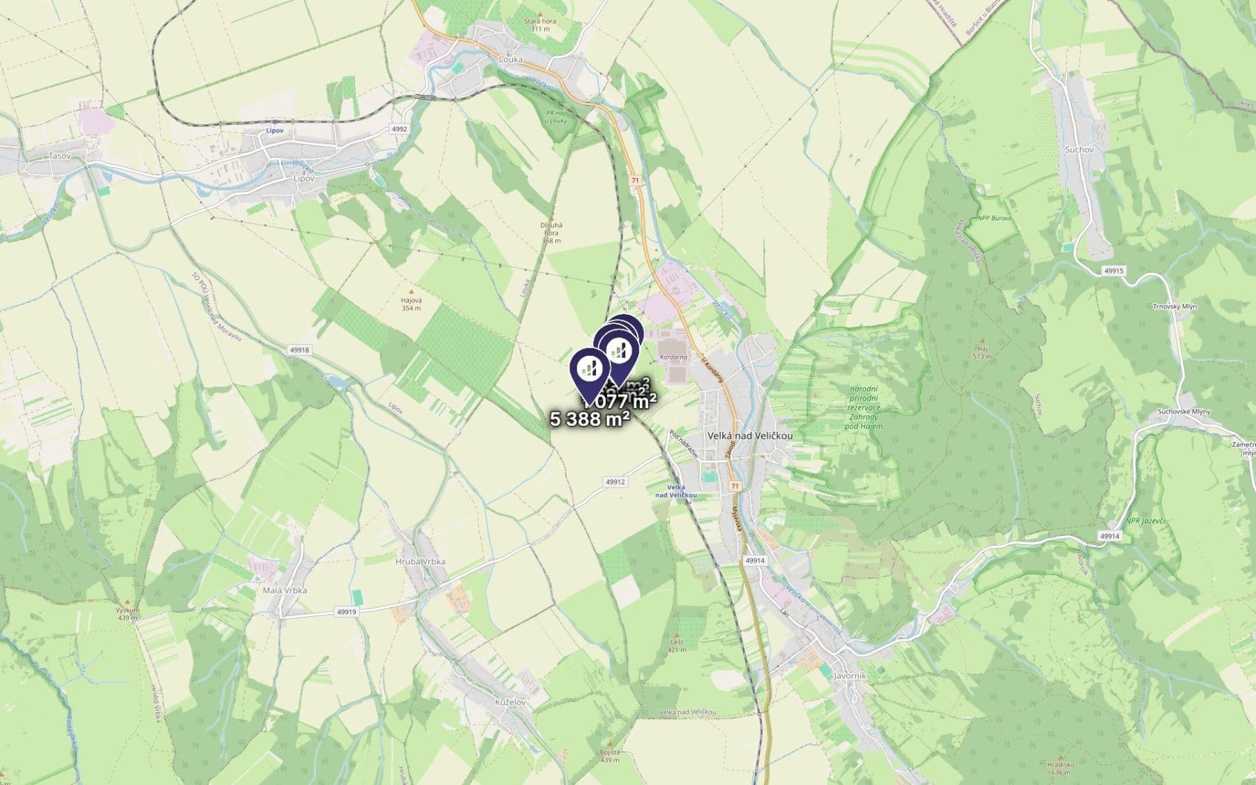 Prodej pozemku 7.459 m², Velká nad Veličkou, Jihomoravský kraj Prodej pozemku 7.459 m², Velká nad Veličkou, Jihomoravský kraj