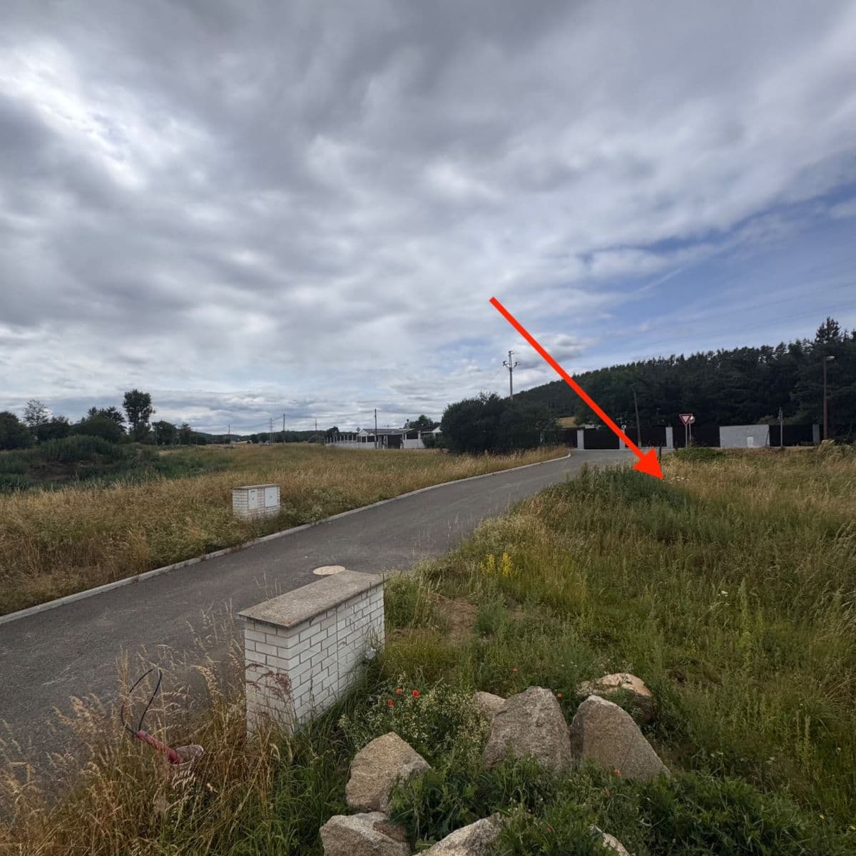 Prodej pozemku 854 m², Čím, Středočeský kraj Prodej pozemku 854 m², Čím, Středočeský kraj