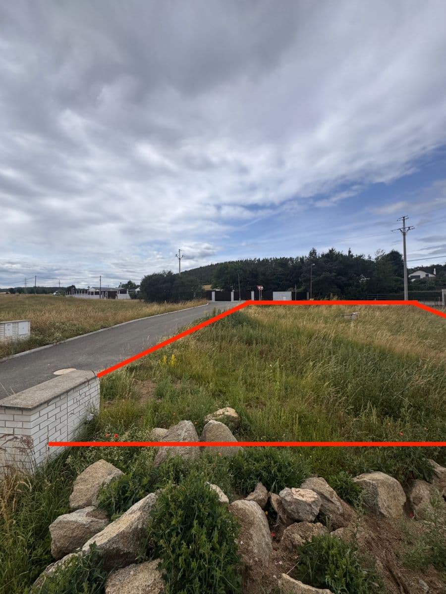 Prodej pozemku 854 m², Čím, Středočeský kraj Prodej pozemku 854 m², Čím, Středočeský kraj