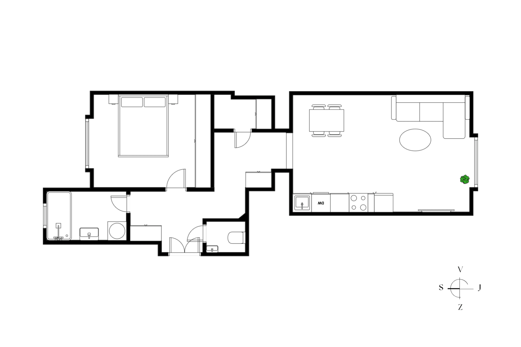 Prodej bytu 2+kk 51 m², Dělnická, Praha, Praha Prodej bytu 2+kk 51 m², Dělnická, Praha, Praha