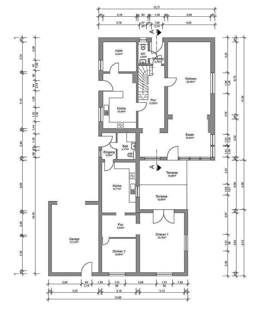 Prodej domu 141 m², pozemek 791 m², Voßmoor 47, Moorrege, Šlesvicko-Holštýnsko Prodej domu 141 m², pozemek 791 m², Voßmoor 47, Moorrege, Šlesvicko-Holštýnsko