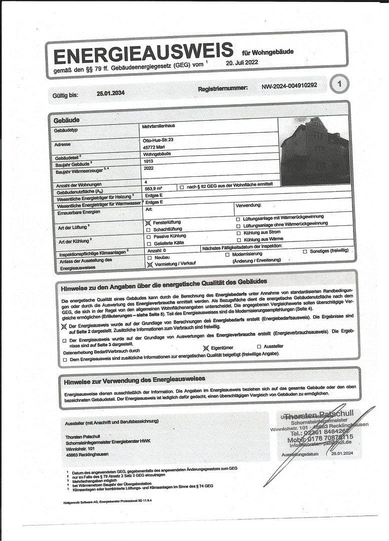 Prodej bytu 4+1 122 m², Otto-Hue-Str. 23, Marl, Severní Porýní-Vestfálsko Prodej bytu 4+1 122 m², Otto-Hue-Str. 23, Marl, Severní Porýní-Vestfálsko