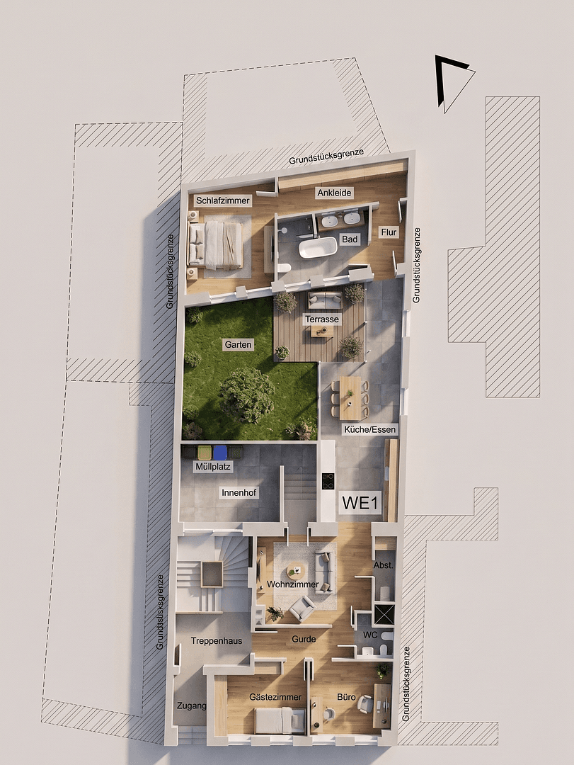 Prodej bytu 3+1 94 m², Speyer, Porýní-Falc Prodej bytu 3+1 94 m², Speyer, Porýní-Falc