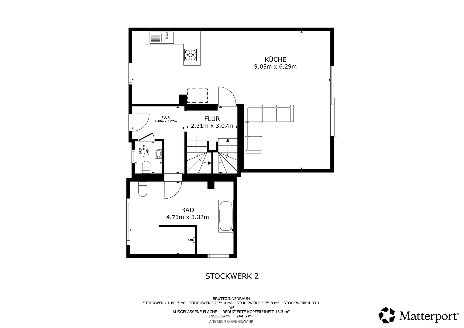 Prodej domu 225 m², pozemek 595 m², Baunatal, Hessen Prodej domu 225 m², pozemek 595 m², Baunatal, Hessen