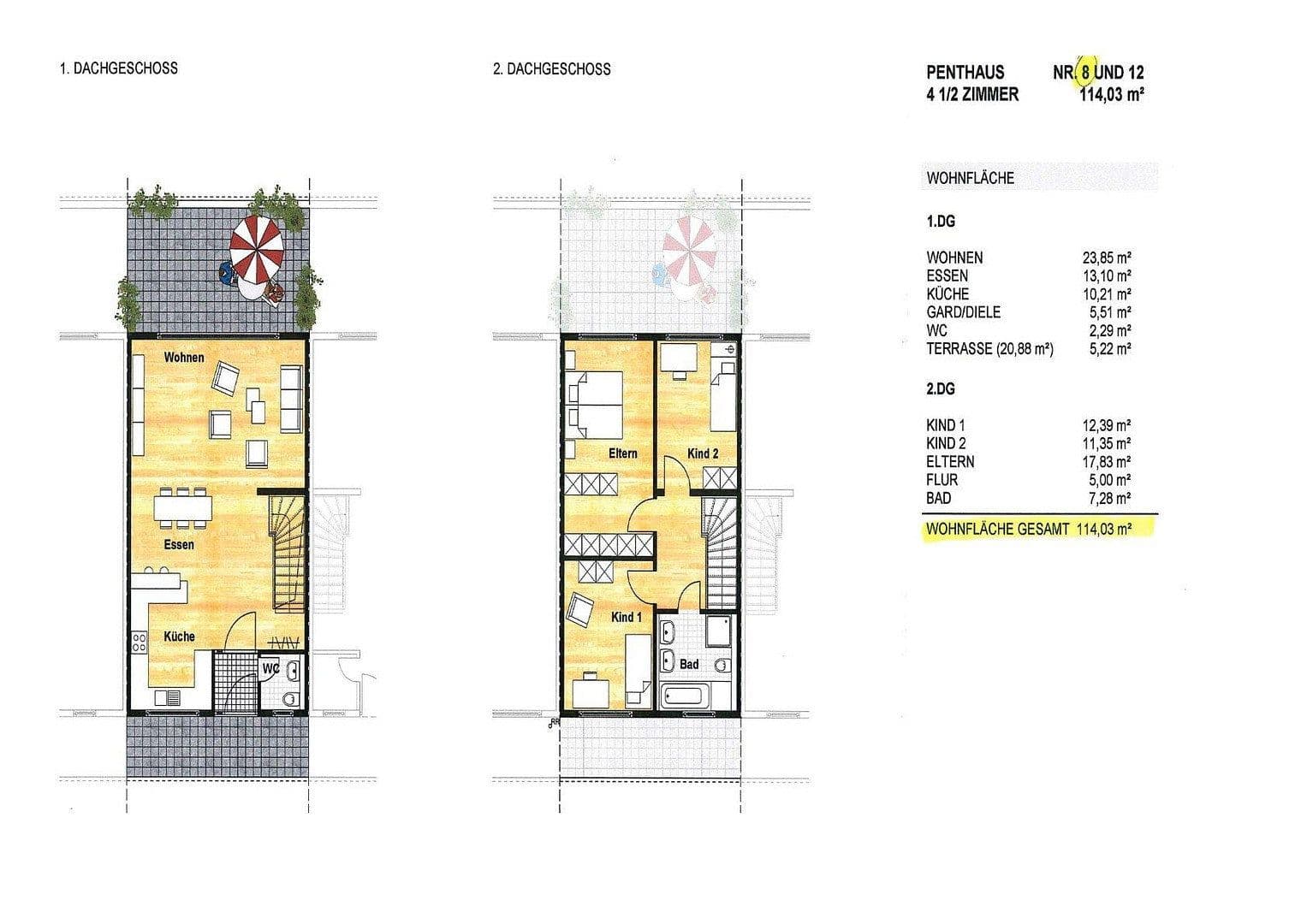 Prodej bytu 4+kk 114 m², Südliche Alleenstr. 6, Asperg, Bádensko-Württembersko Prodej bytu 4+kk 114 m², Südliche Alleenstr. 6, Asperg, Bádensko-Württembersko