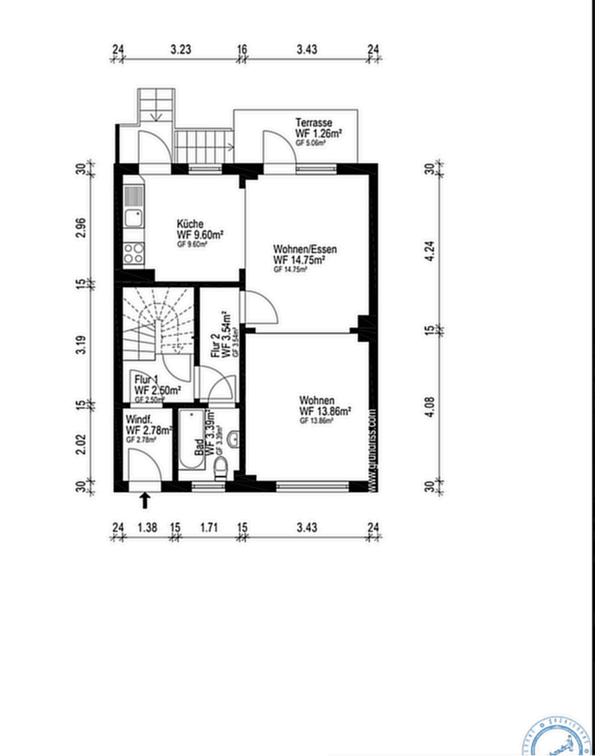 Prodej domu 145 m², pozemek 309 m², Bremerhaven, Bremen Prodej domu 145 m², pozemek 309 m², Bremerhaven, Bremen