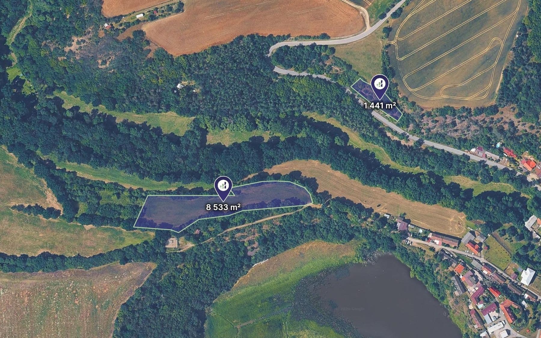 Prodej pozemku 9.974 m², Bojanovice, Středočeský kraj Prodej pozemku 9.974 m², Bojanovice, Středočeský kraj