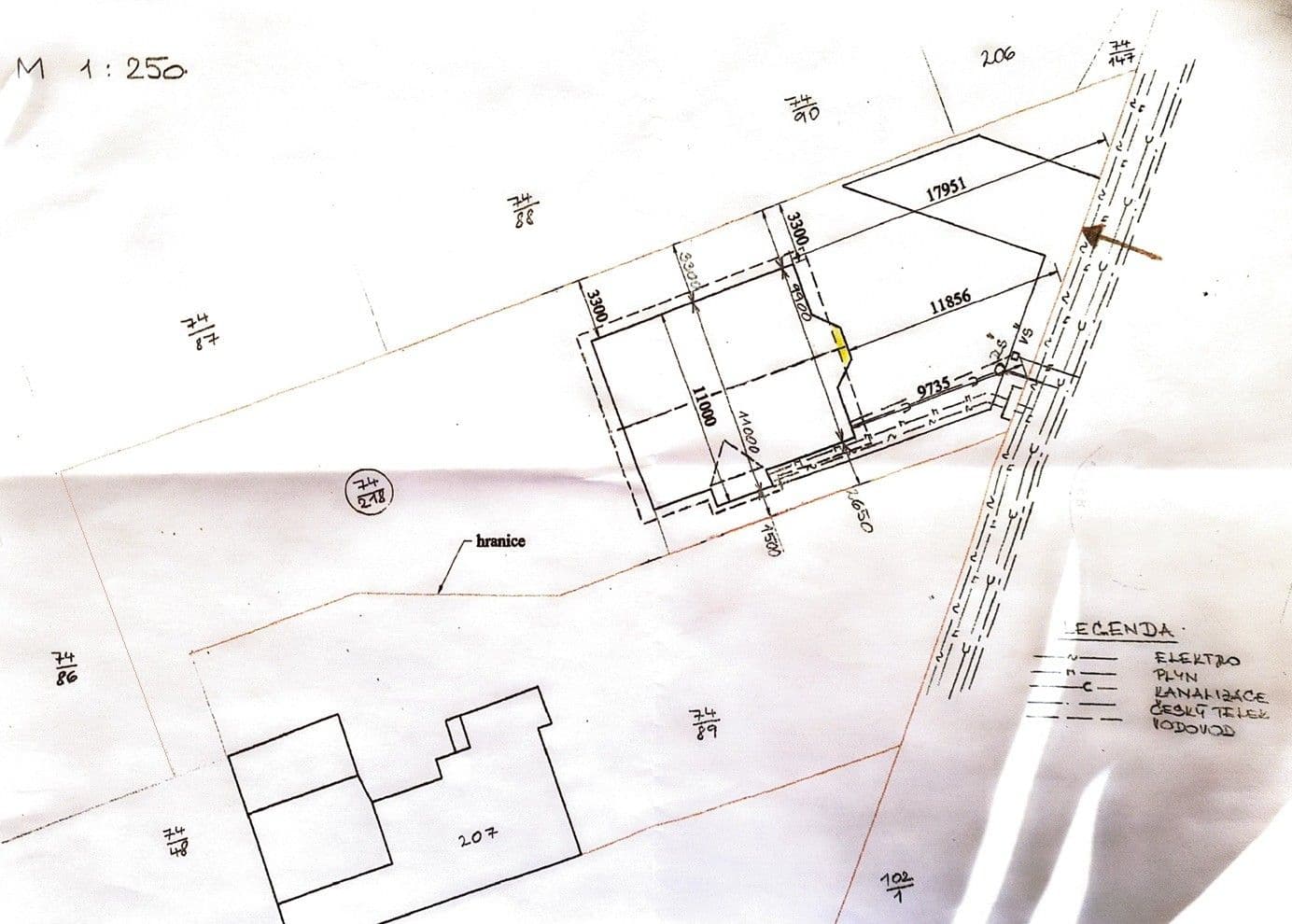 Prodej pozemku 832 m², Západní, Hovorčovice, Středočeský kraj Prodej pozemku 832 m², Západní, Hovorčovice, Středočeský kraj