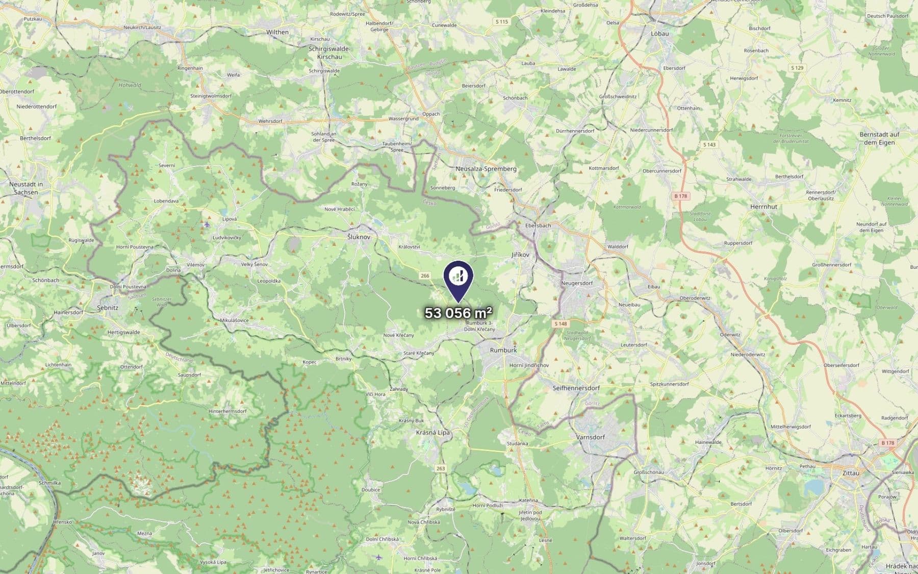 Prodej pozemku 53.056 m², Rumburk, Ústecký kraj Prodej pozemku 53.056 m², Rumburk, Ústecký kraj
