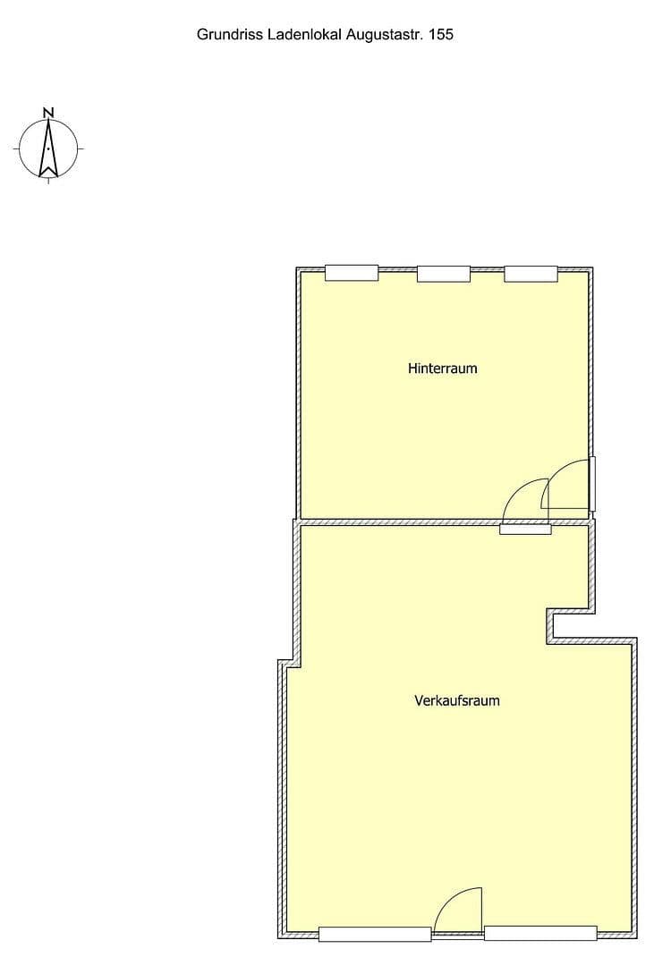 Pronájem kanceláře 65 m², Augustastraße 155, Wuppertal, Severní Porýní-Vestfálsko Pronájem kanceláře 65 m², Augustastraße 155, Wuppertal, Severní Porýní-Vestfálsko
