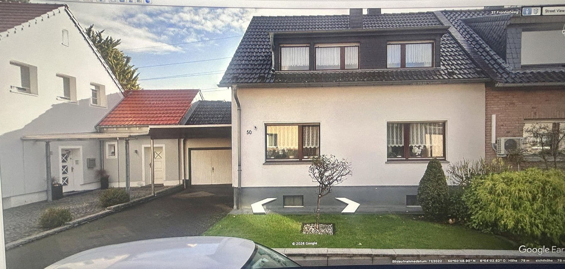 Prodej domu 155 m², pozemek 900 m², Fronhofweg 50, Brühl, Severní Porýní-Vestfálsko Prodej domu 155 m², pozemek 900 m², Fronhofweg 50, Brühl, Severní Porýní-Vestfálsko