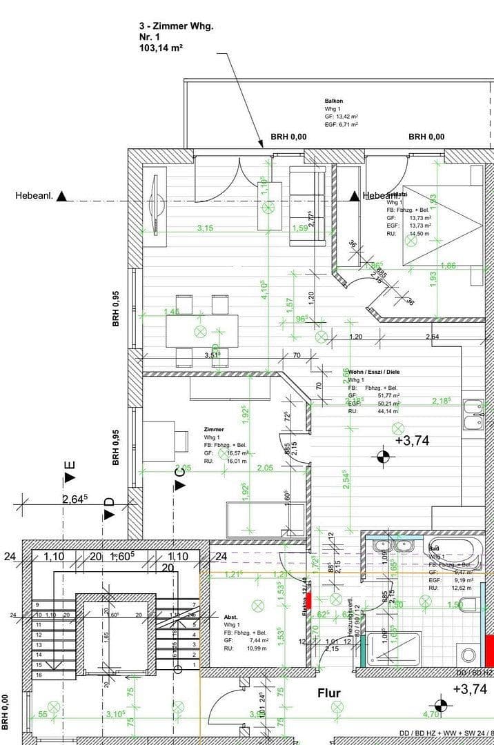 Pronájem bytu 3+1 103 m², Gutach im Breisgau, Bádensko-Württembersko Pronájem bytu 3+1 103 m², Gutach im Breisgau, Bádensko-Württembersko