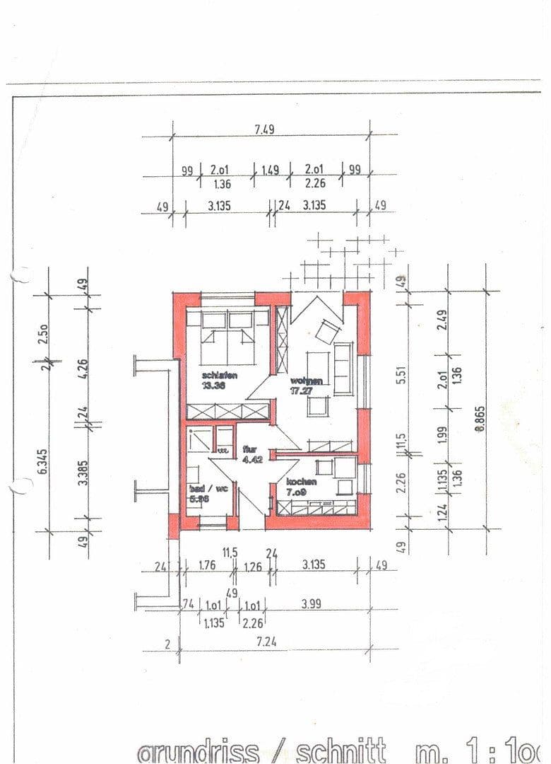 Prodej bytu 2+1 51 m², Rastede, Dolní Sasko Prodej bytu 2+1 51 m², Rastede, Dolní Sasko