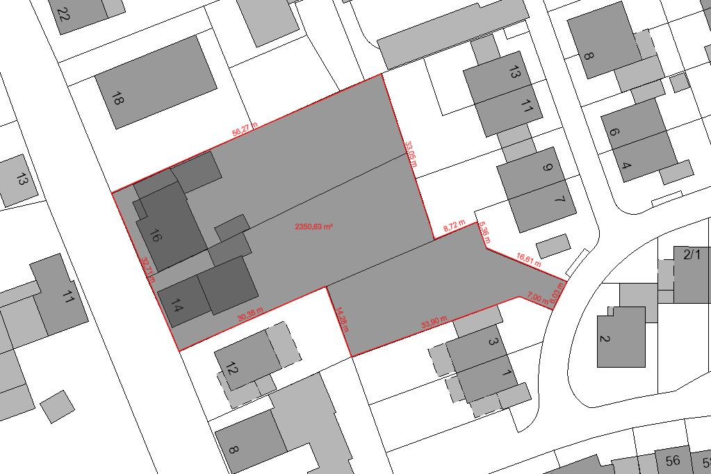 Prodej pozemku 2.358 m², Achern, Bádensko-Württembersko Prodej pozemku 2.358 m², Achern, Bádensko-Württembersko