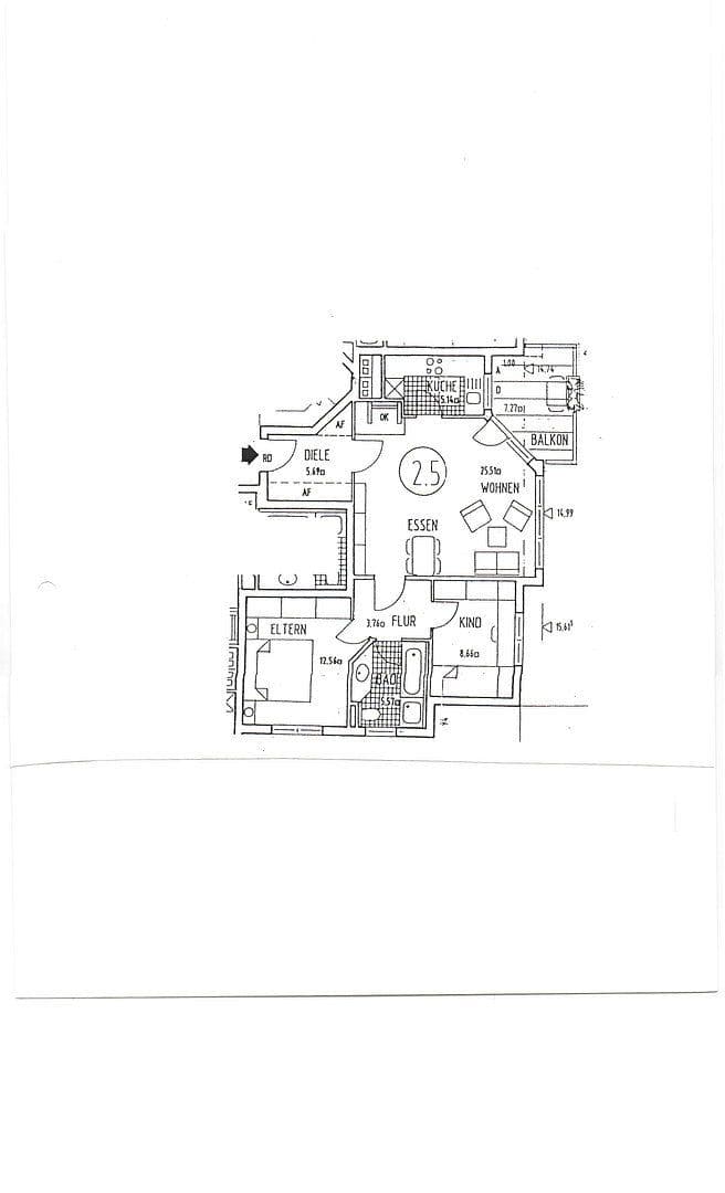 Prodej bytu 3+1 69 m², Berlinerstrasse 22, Schwalbach am Taunus, Hessen Prodej bytu 3+1 69 m², Berlinerstrasse 22, Schwalbach am Taunus, Hessen