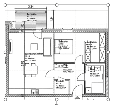 Pronájem bytu 3+1 68 m², Alter Mühlenweg 1c, Bad Bevensen, Dolní Sasko Pronájem bytu 3+1 68 m², Alter Mühlenweg 1c, Bad Bevensen, Dolní Sasko
