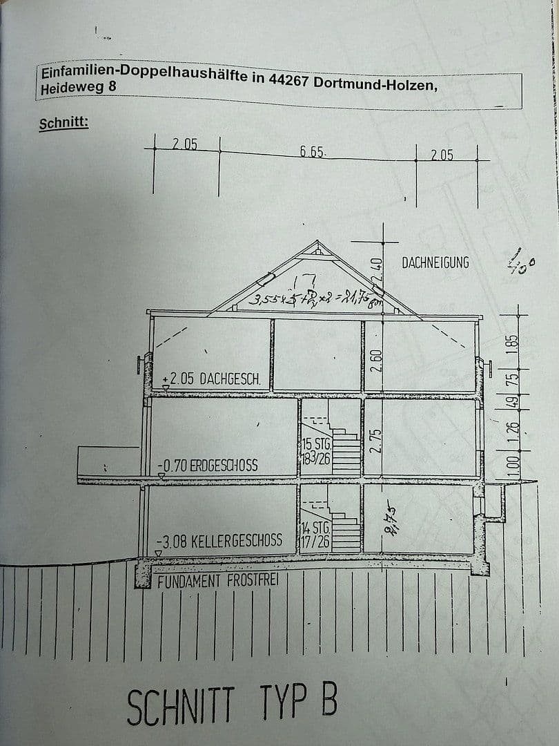 Prodej domu 148 m², pozemek 340 m², Heideweg 8, Dortmund, Severní Porýní-Vestfálsko Prodej domu 148 m², pozemek 340 m², Heideweg 8, Dortmund, Severní Porýní-Vestfálsko