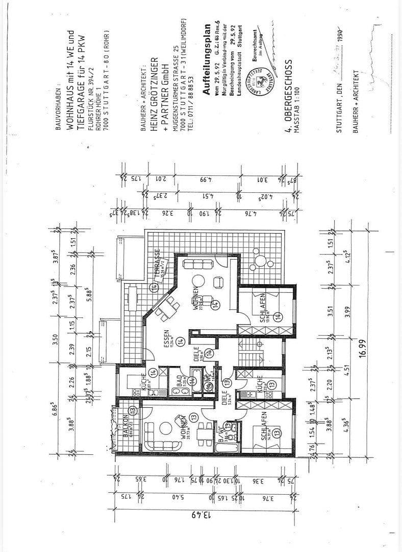 Pronájem bytu 2+kk 81 m², Rohrer Höhe 1, Stuttgart, Bádensko-Württembersko Pronájem bytu 2+kk 81 m², Rohrer Höhe 1, Stuttgart, Bádensko-Württembersko