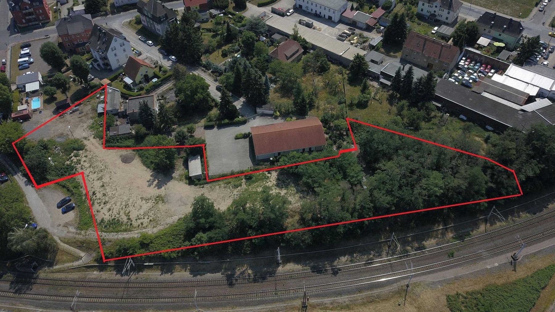 Prodej pozemku 5.366 m², Maschinenhausstraße, Riesa, Sasko Prodej pozemku 5.366 m², Maschinenhausstraße, Riesa, Sasko