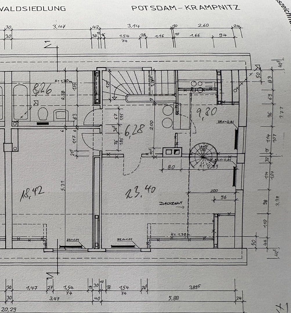 Pronájem bytu 3+kk 71 m², Potsdam, Braniborsko Pronájem bytu 3+kk 71 m², Potsdam, Braniborsko