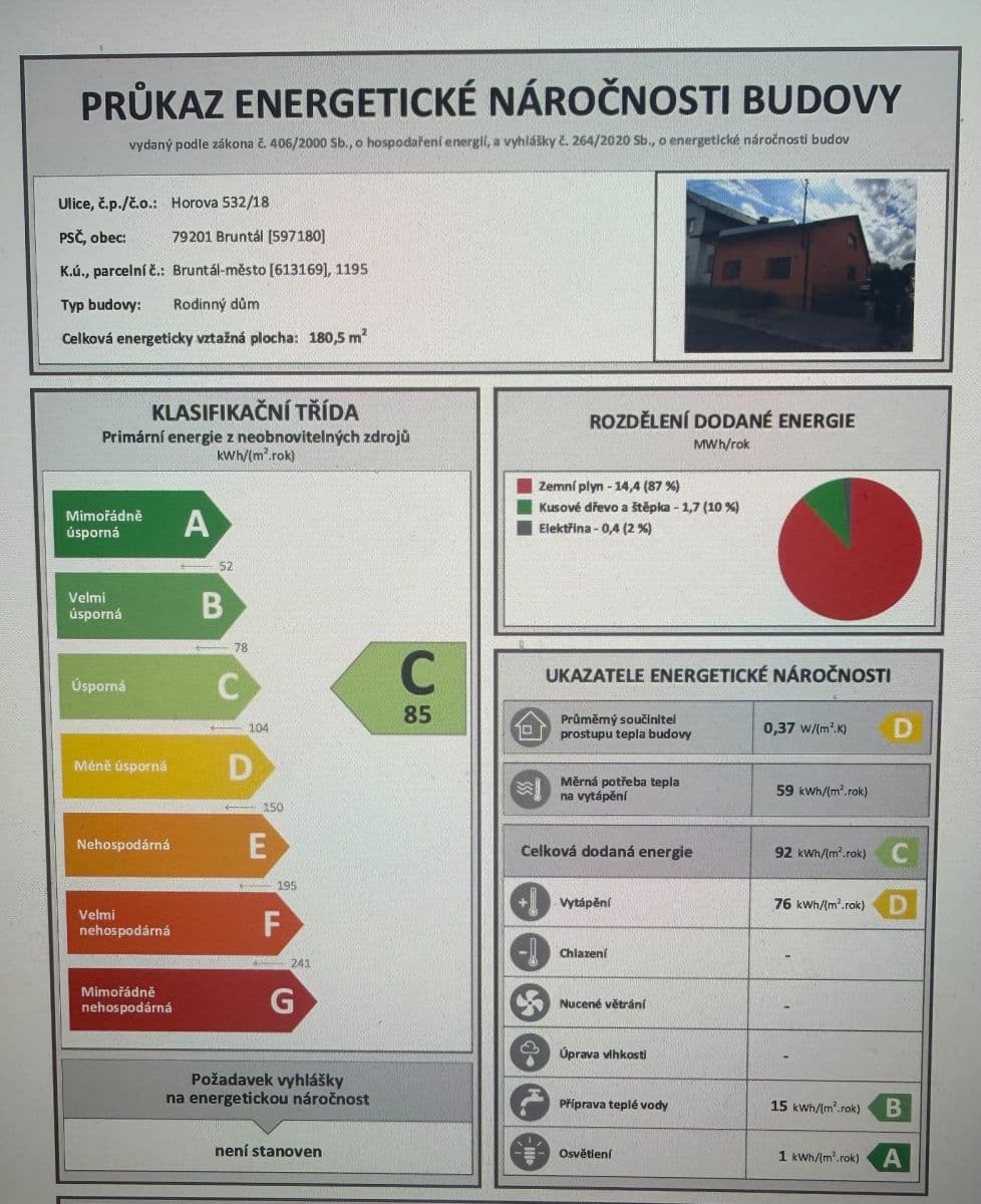 Pronájem domu 160 m², pozemek 285 m², Horova, Bruntál, Moravskoslezský kraj Pronájem domu 160 m², pozemek 285 m², Horova, Bruntál, Moravskoslezský kraj