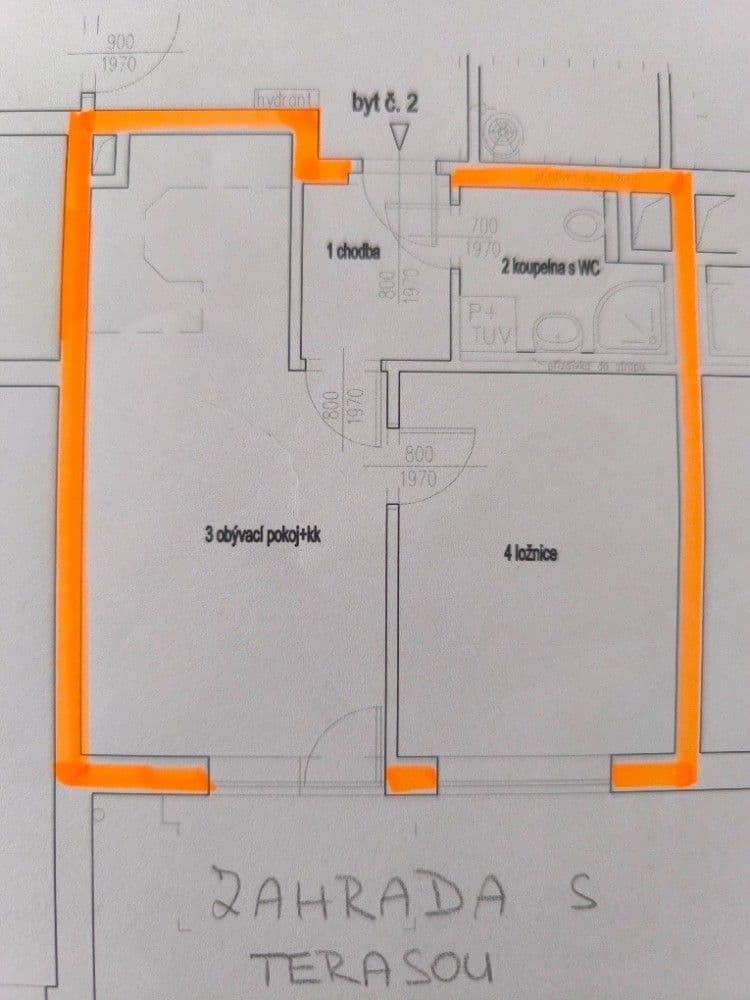 Prodej bytu 2+kk 40 m², Mirešická, Jinočany, Středočeský kraj Prodej bytu 2+kk 40 m², Mirešická, Jinočany, Středočeský kraj