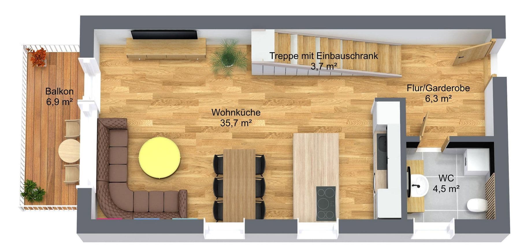 Pronájem bytu 3+1 95 m², Chemnitz, Sasko Pronájem bytu 3+1 95 m², Chemnitz, Sasko