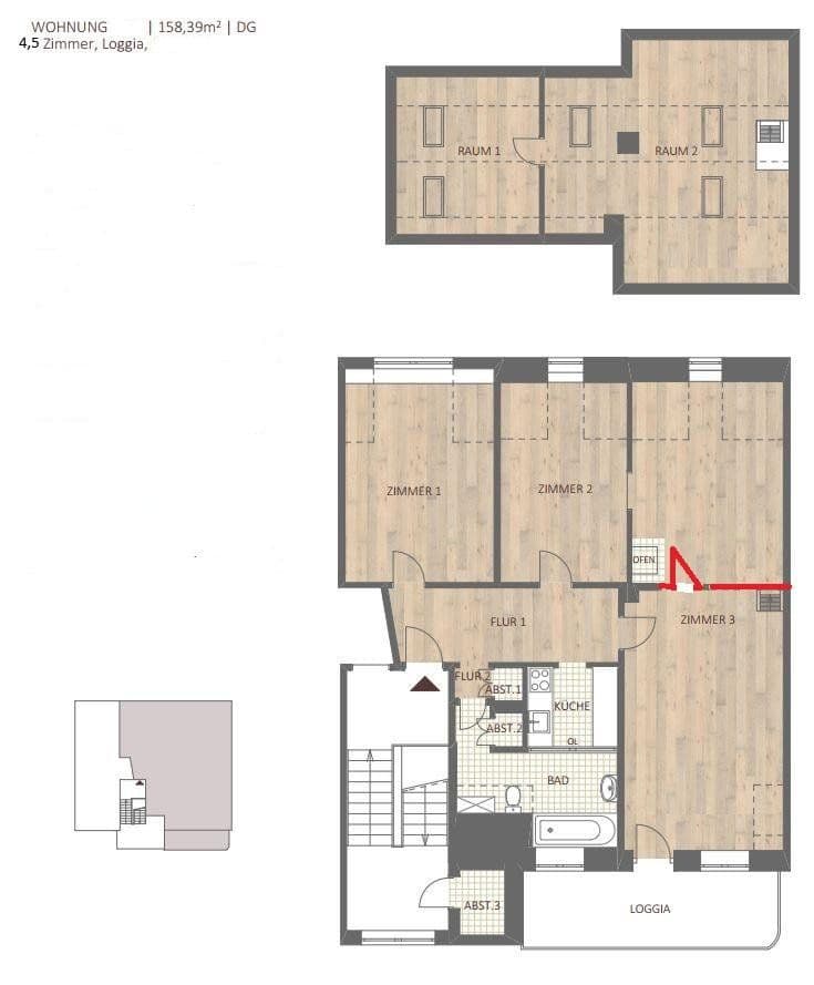 Prodej bytu 4+kk 107 m², Wilhelm-Leuschner-Str. 40, Darmstadt, Hessen Prodej bytu 4+kk 107 m², Wilhelm-Leuschner-Str. 40, Darmstadt, Hessen