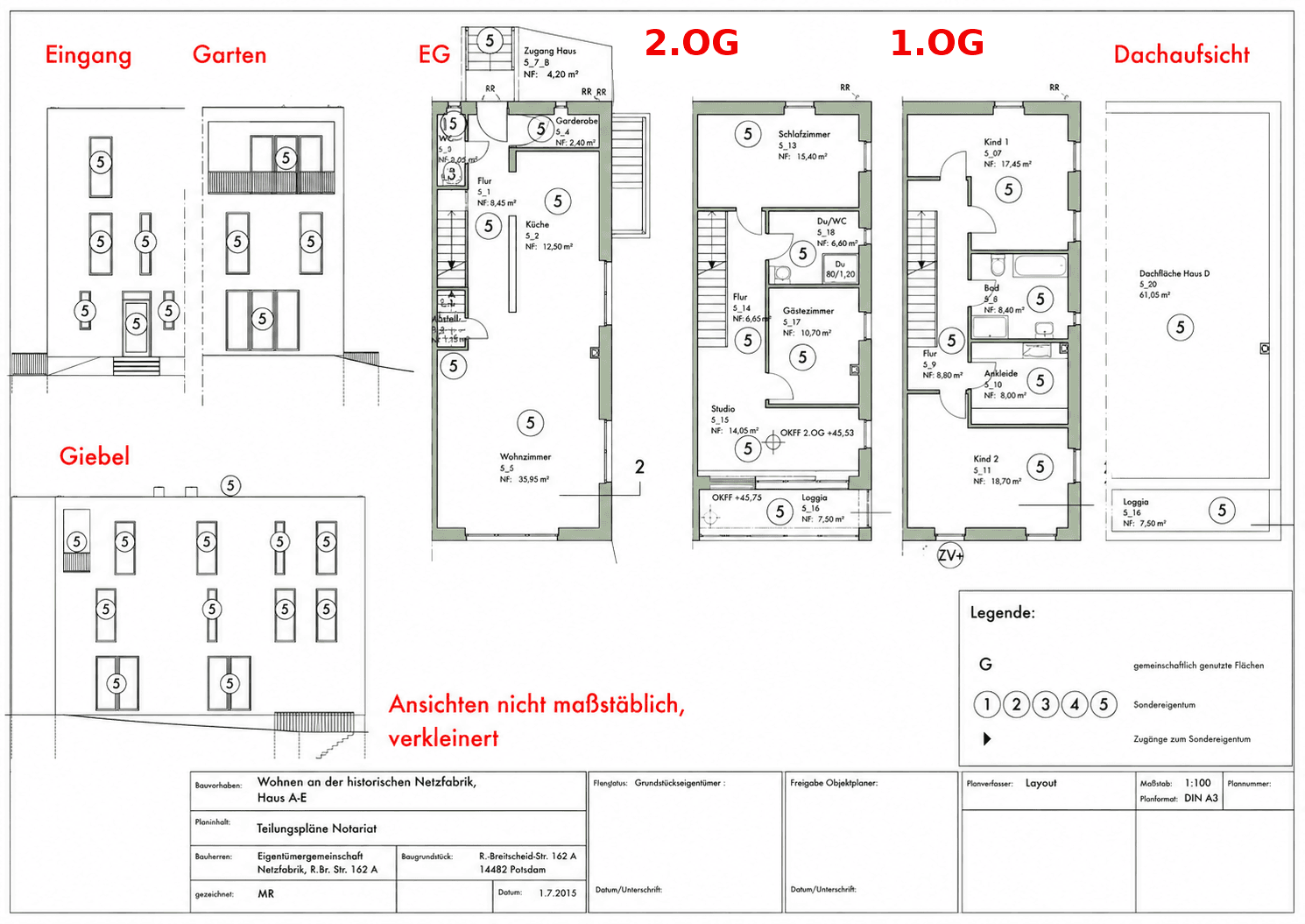 Prodej domu 186 m², pozemek 500 m², Potsdam, Braniborsko Prodej domu 186 m², pozemek 500 m², Potsdam, Braniborsko