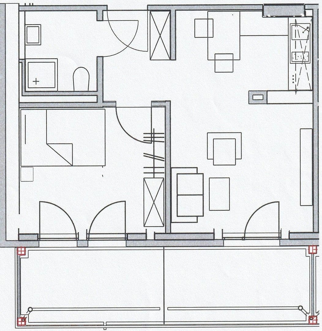 Prodej bytu 2+1 47 m², Nürnberg, Bavorsko Prodej bytu 2+1 47 m², Nürnberg, Bavorsko