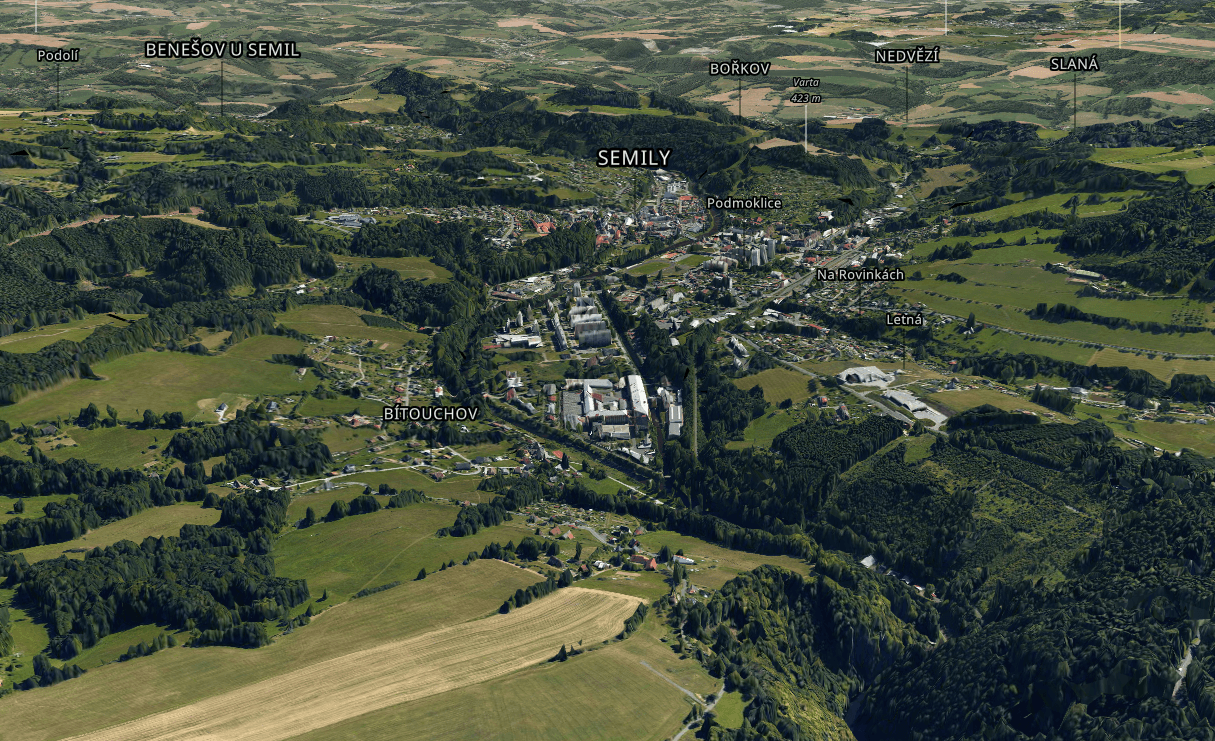 Prodej pozemku 1.200 m², Semily, Liberecký kraj Prodej pozemku 1.200 m², Semily, Liberecký kraj