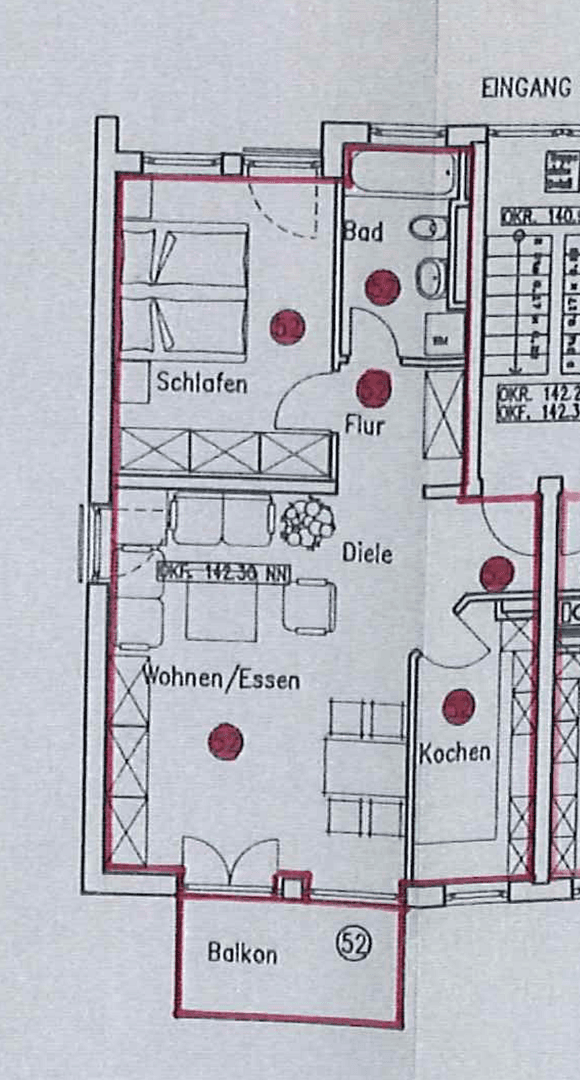 Prodej bytu 2+1 58 m², Kehl, Bádensko-Württembersko Prodej bytu 2+1 58 m², Kehl, Bádensko-Württembersko