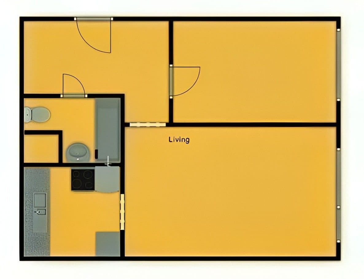 Prodej bytu 2+kk 42 m², Kostřínská, Praha, Praha Prodej bytu 2+kk 42 m², Kostřínská, Praha, Praha