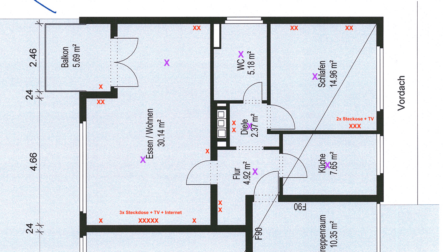 Pronájem bytu 2+1 67 m², Elsbeeker Straße 112, Velbert, Severní Porýní-Vestfálsko Pronájem bytu 2+1 67 m², Elsbeeker Straße 112, Velbert, Severní Porýní-Vestfálsko