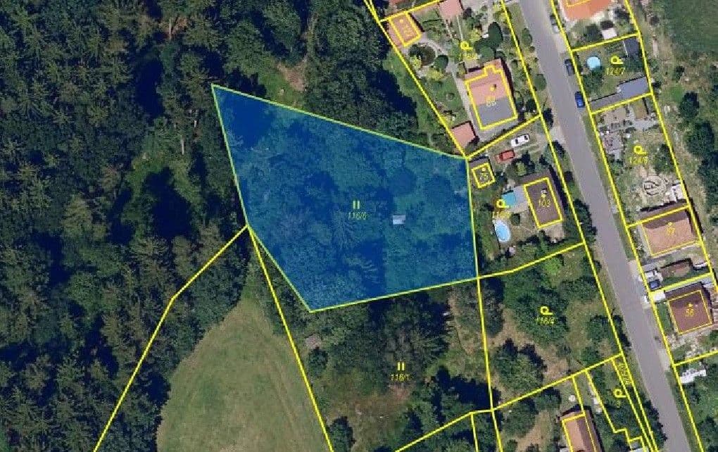 Prodej pozemku 2.124 m², Smrček, Pardubický kraj Prodej pozemku 2.124 m², Smrček, Pardubický kraj