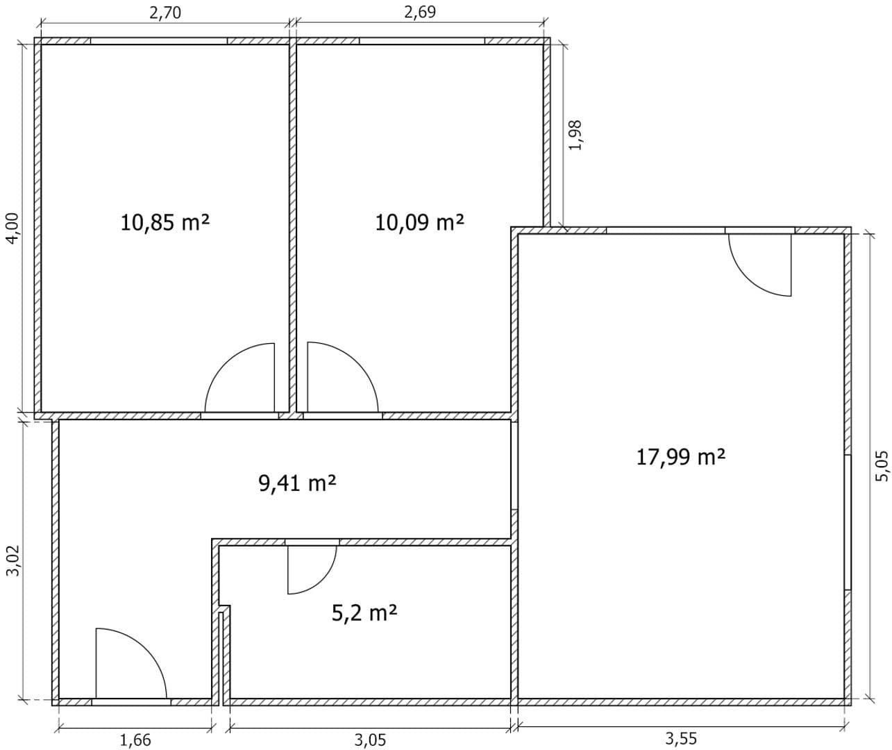 Pronájem bytu 3+kk 54 m², V Honech, Klecany, Středočeský kraj Pronájem bytu 3+kk 54 m², V Honech, Klecany, Středočeský kraj