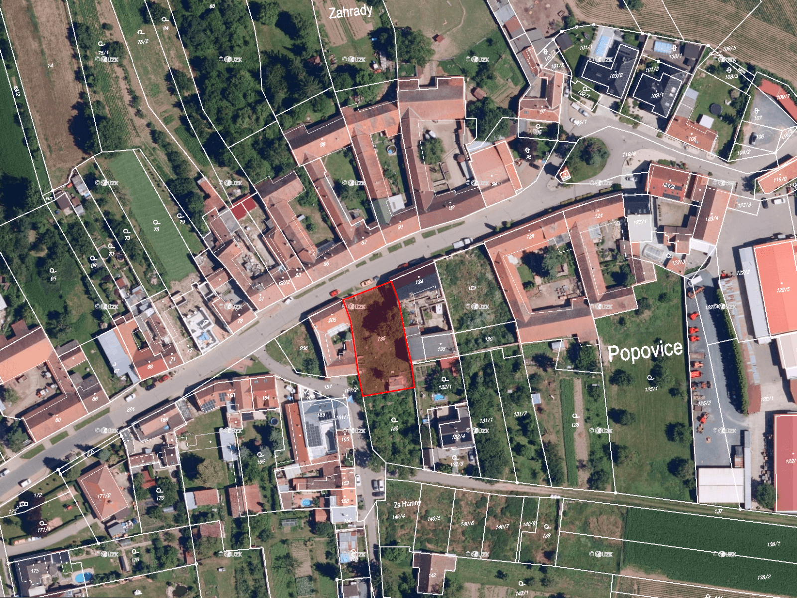 Prodej pozemku 920 m², Popovice, Jihomoravský kraj Prodej pozemku 920 m², Popovice, Jihomoravský kraj