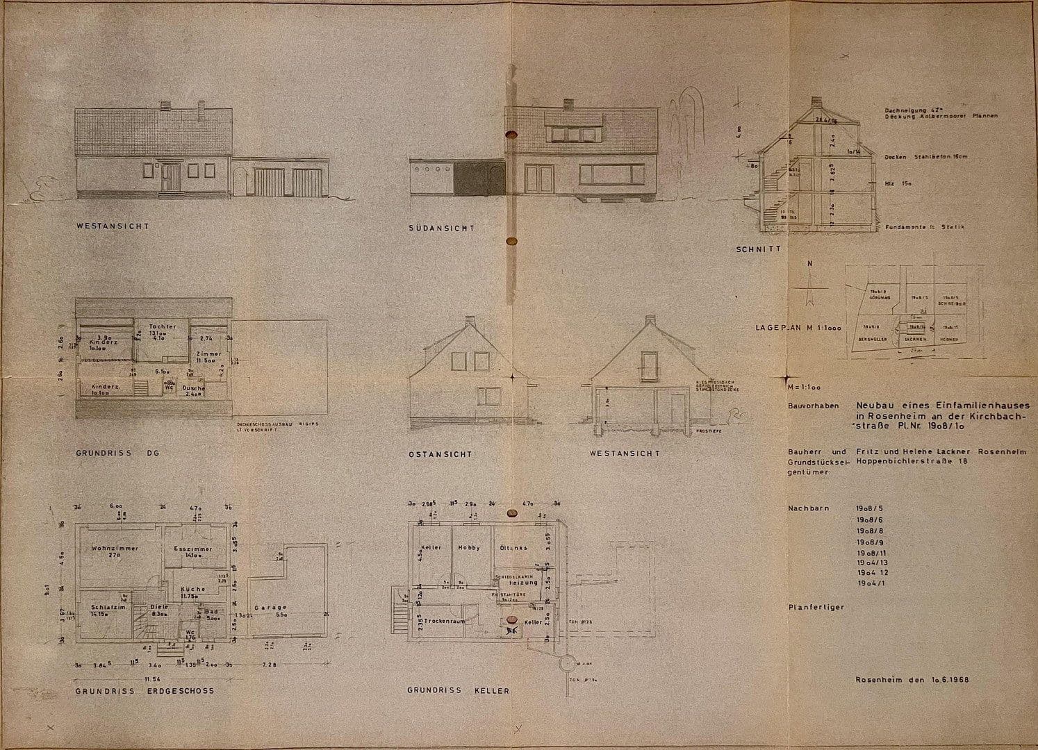 Prodej domu 140 m², pozemek 630 m², Bozener Straße 32, Rosenheim, Bavorsko Prodej domu 140 m², pozemek 630 m², Bozener Straße 32, Rosenheim, Bavorsko
