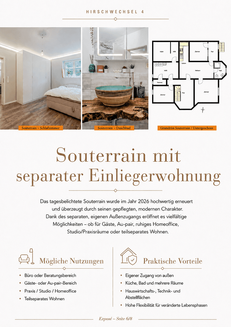 Prodej domu 280 m², pozemek 1.131 m², Kleinmachnow, Braniborsko Prodej domu 280 m², pozemek 1.131 m², Kleinmachnow, Braniborsko