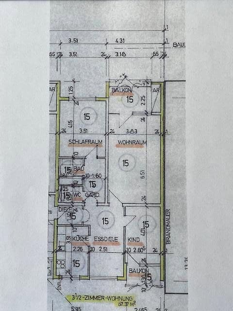 Pronájem bytu 3+kk 87 m², Roherer Höhe 7, Stuttgart, Bádensko-Württembersko Pronájem bytu 3+kk 87 m², Roherer Höhe 7, Stuttgart, Bádensko-Württembersko