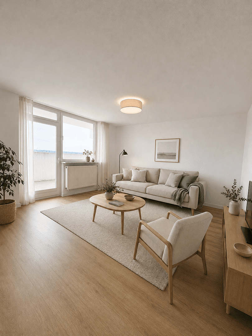 Pronájem bytu 2+1 61 m², Am Europakanal 36, Erlangen, Bavorsko Pronájem bytu 2+1 61 m², Am Europakanal 36, Erlangen, Bavorsko