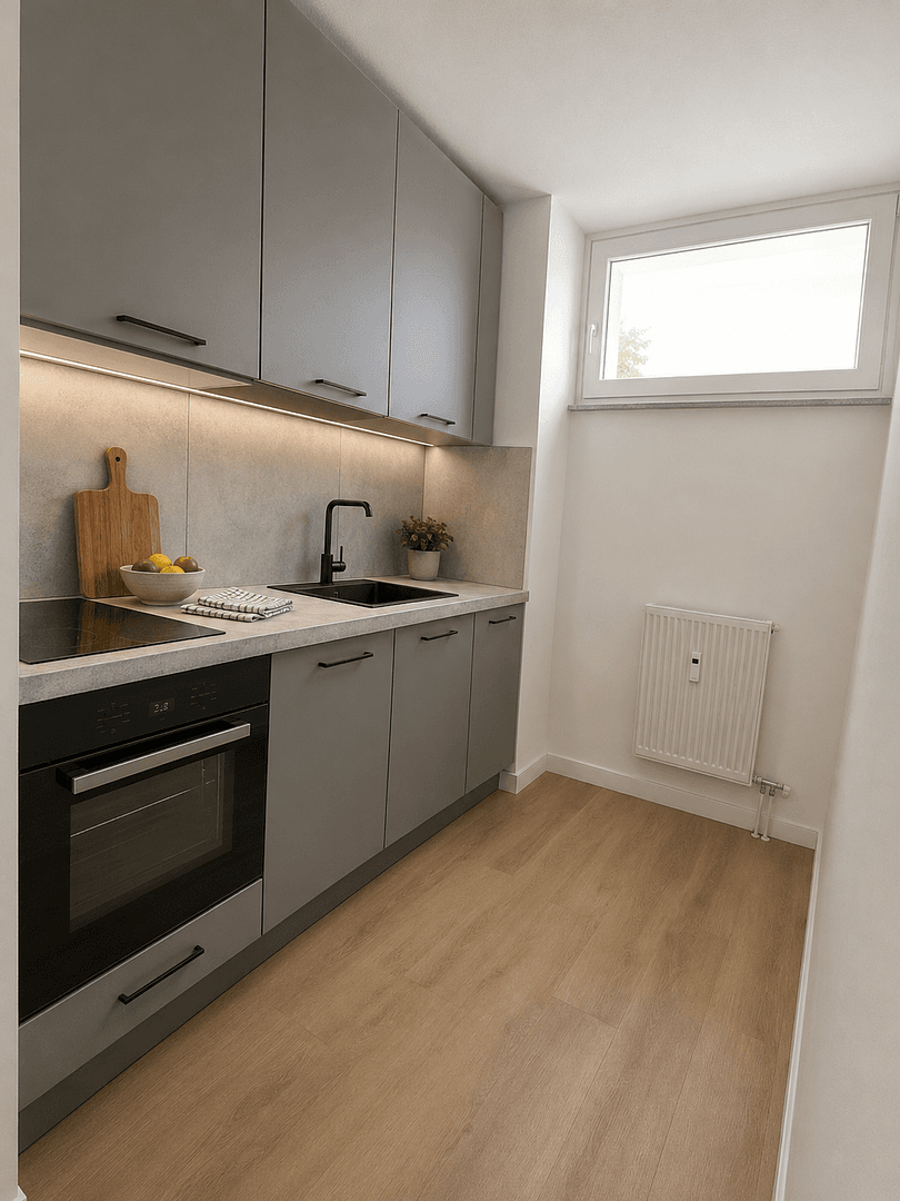 Pronájem bytu 2+1 61 m², Am Europakanal 36, Erlangen, Bavorsko Pronájem bytu 2+1 61 m², Am Europakanal 36, Erlangen, Bavorsko