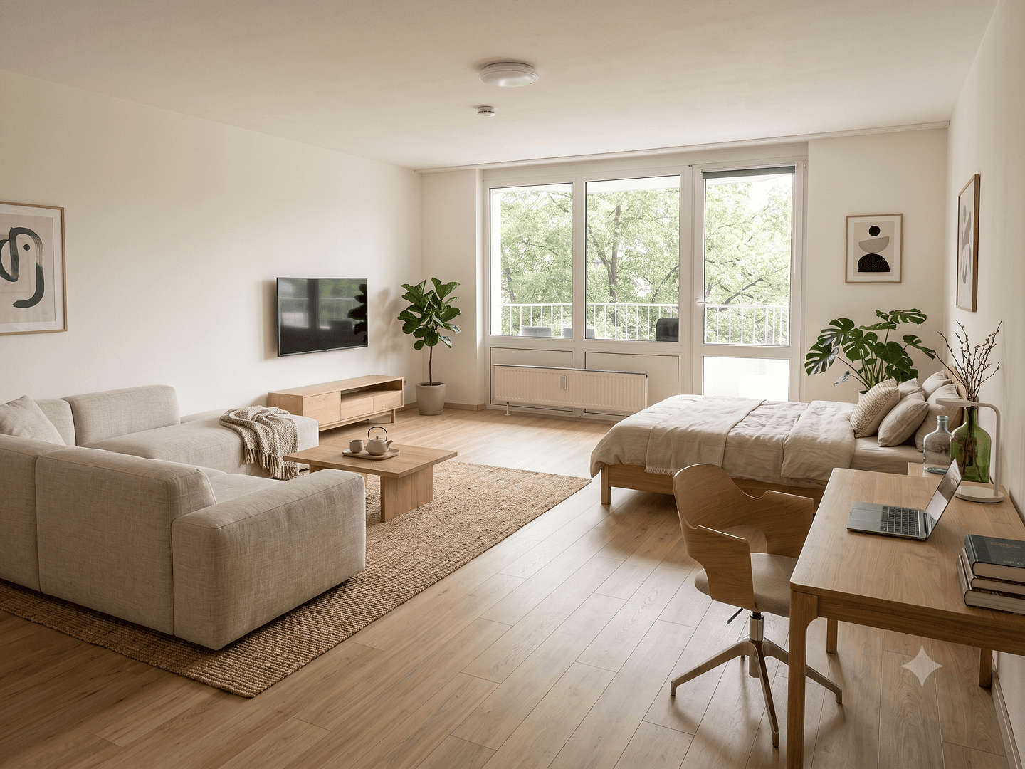 Pronájem bytu 1+1 33 m², Rosestraße 6, Bayreuth, Bavorsko Pronájem bytu 1+1 33 m², Rosestraße 6, Bayreuth, Bavorsko
