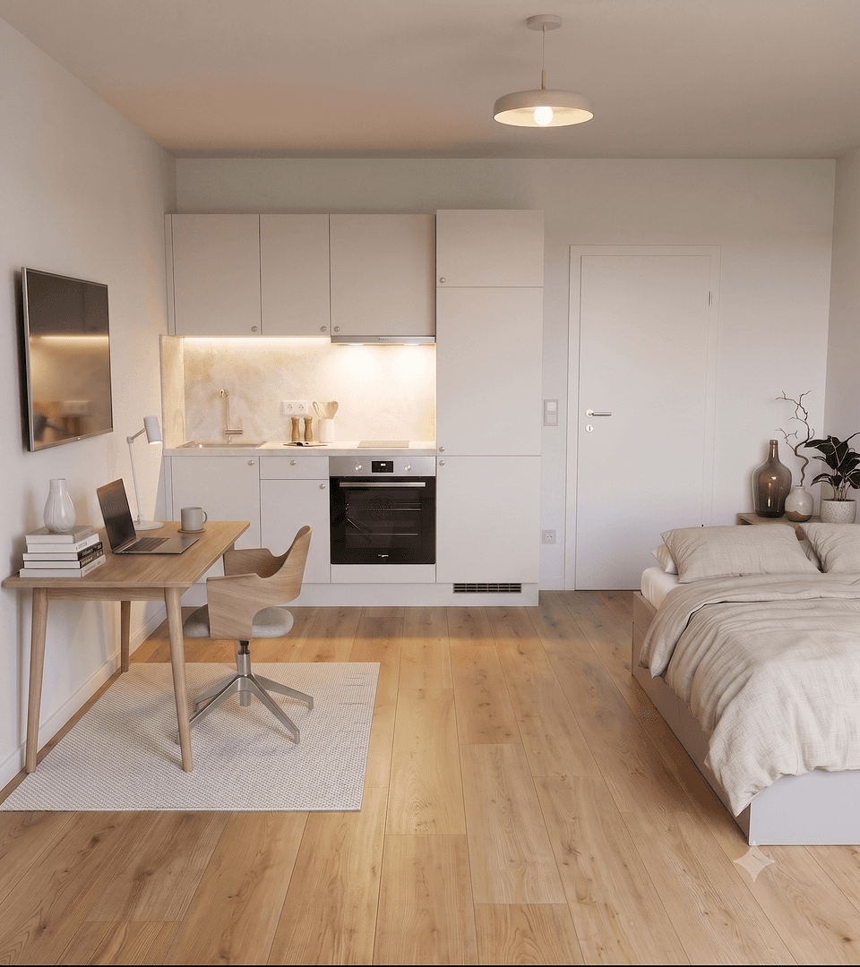 Pronájem bytu 1+1 33 m², Rosestraße 6, Bayreuth, Bavorsko Pronájem bytu 1+1 33 m², Rosestraße 6, Bayreuth, Bavorsko