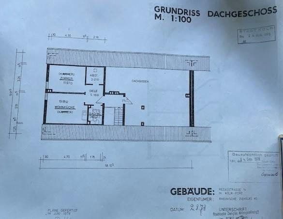 Pronájem bytu 2+1 42 m², Rezagstr. 18, Köln, Severní Porýní-Vestfálsko Pronájem bytu 2+1 42 m², Rezagstr. 18, Köln, Severní Porýní-Vestfálsko